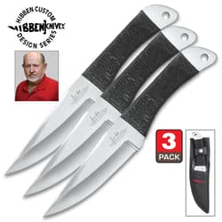 Gil Hibben Large Throwing Knife Triple Set