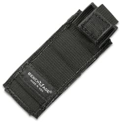 A tough, Cordura belt sheath makes carrying a knife at your side easy.