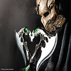 Alien Predator Fantasy Battle Axe