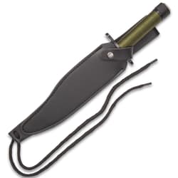 Amazon Jungle Survival Knife And Sheath