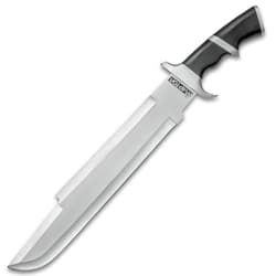 Raptor Machete With Sheath - Stainless Steel Blade, Pakkawood Handle, Stainless Steel Guard And Pommel - Length 20 1/2”