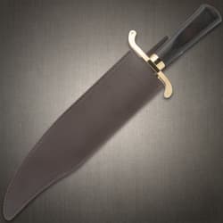 Gil Hibben Old West Bowie Knife Damascus