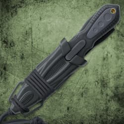 Combat Commander Sub Commander Next Generation Boot Knife - 3Cr13 Stainless Steel Blade, Brass Lanyard Hole - Length 6 1/2”