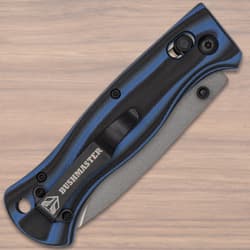 Bushmaster Explorer Blue Pocket Knife closed