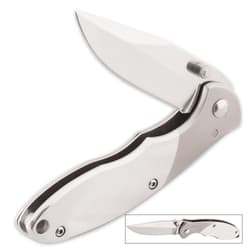 The Executive Stainless Steel Pocket Knife