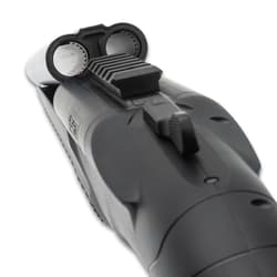 Paintball Marker Shotgun break action close up