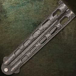 Bear & Son Butterfly Knife Damascus Tanto