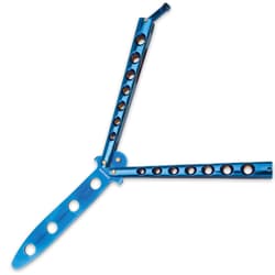 Black Legion Balisong Butterfly Trainer Knife - Blue