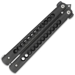 Black Butterfly Knife Closed