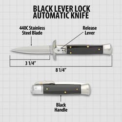 Details and features of the Automatic Knife.