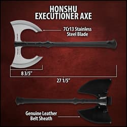 Details and features of the Axe.