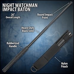 Night Watchman Impact Baton - 26"
