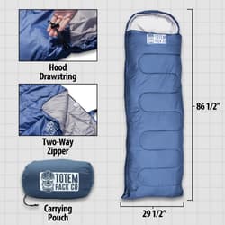 Details and features of the blue Ultralight Bivy.