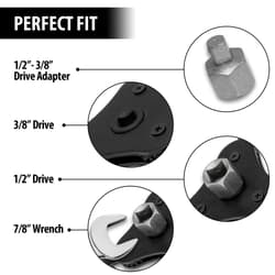 A detailed look at the adjustable oil filter wrench's adaptability