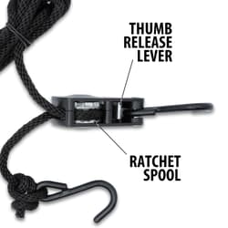 Details and features of the Rope Tie Down.