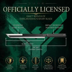 Officially licensed replica of Duncan Idaho's short blade