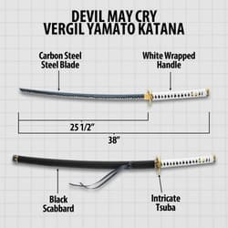 Devil May Cry Katana specifications