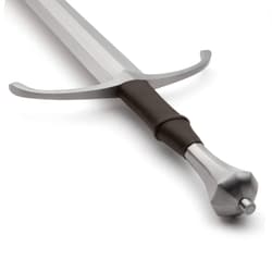 Sword handle with pommel detail