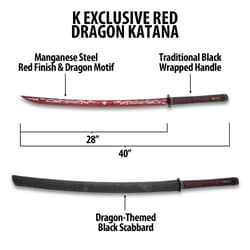 K Exclusive Katana Specifications