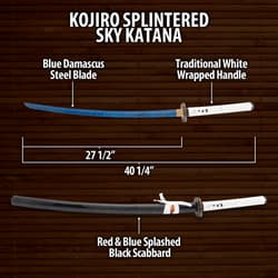 Kojiro Sky Katana Specifications