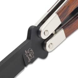 Bear & Son Cocobolo Butterfly Knife