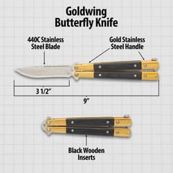 Details and features of the knife.