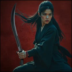 Honshu Sword Pair Saber in hand