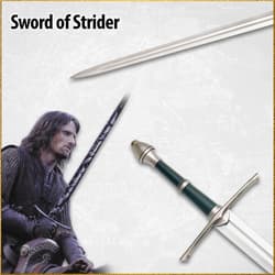 Sword of Strider with character image and sword details