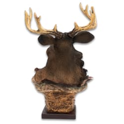 Deer Head Indian Sculpture back