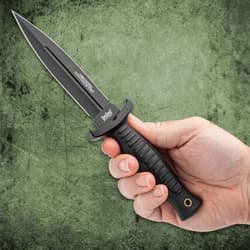 United Cutlery Commander Black Boot Knife and Shoulder Sheath