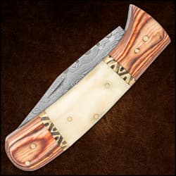 The pocket knife in the closed position