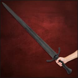 Midnight Forge Single-Handed Broadsword in hand
