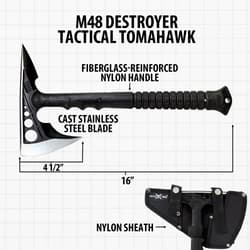 M48 Destroyer Tactical Tomahawk with specifications