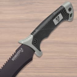The high-impact TPU handle with its rubberized grip gives you a slip-free hold even in the worst weather or environmental conditions