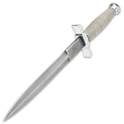 Gil Hibben Silver Shadow Knife Damascus