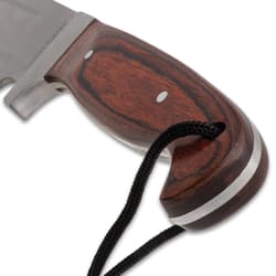Ironwood Bowie handle close up