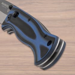 Explorer Blue Micarta Pocket Knife handle