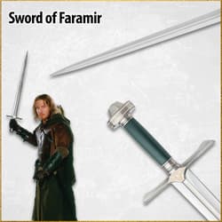 Sword of Faramir with character image and sword details
