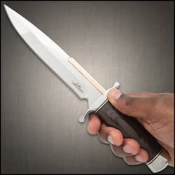 Gil Hibben Old West Fixed Blade Boot Knife With Sheath