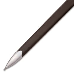 Close-up of scabbard tip