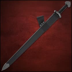 Viking sword in scabbard