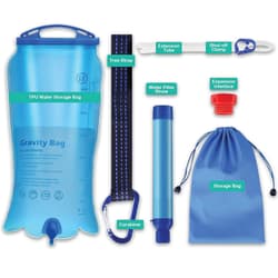 It will filter up to 5,000 liters (1,320 gallons) of contaminated water and the straw is built out of food-grade, BPA-Free ABS