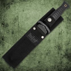 United Cutlery Commander Black Boot Knife and Shoulder Sheath