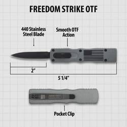 Gray Freedom Strike OTF specifications