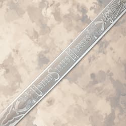 Engraved 'United States Marines' on sword blade