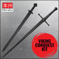 Full image of the Honshu Viking and Broadsword Training Sword included in the Viking Conquest Kit.