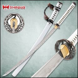 The Shinwa White Genesis Tachi has its roots firmly in Japanese history, predating the legenday katana by centuries