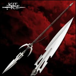 Crafted by master fantasy weapon designer, Kit Rae, the Allaxdrow is the mate of the Ellexdrow spear