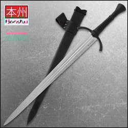 Honshu Single-Handed Damascus Broadsword
