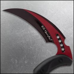 Honshu Red Kama blade close up